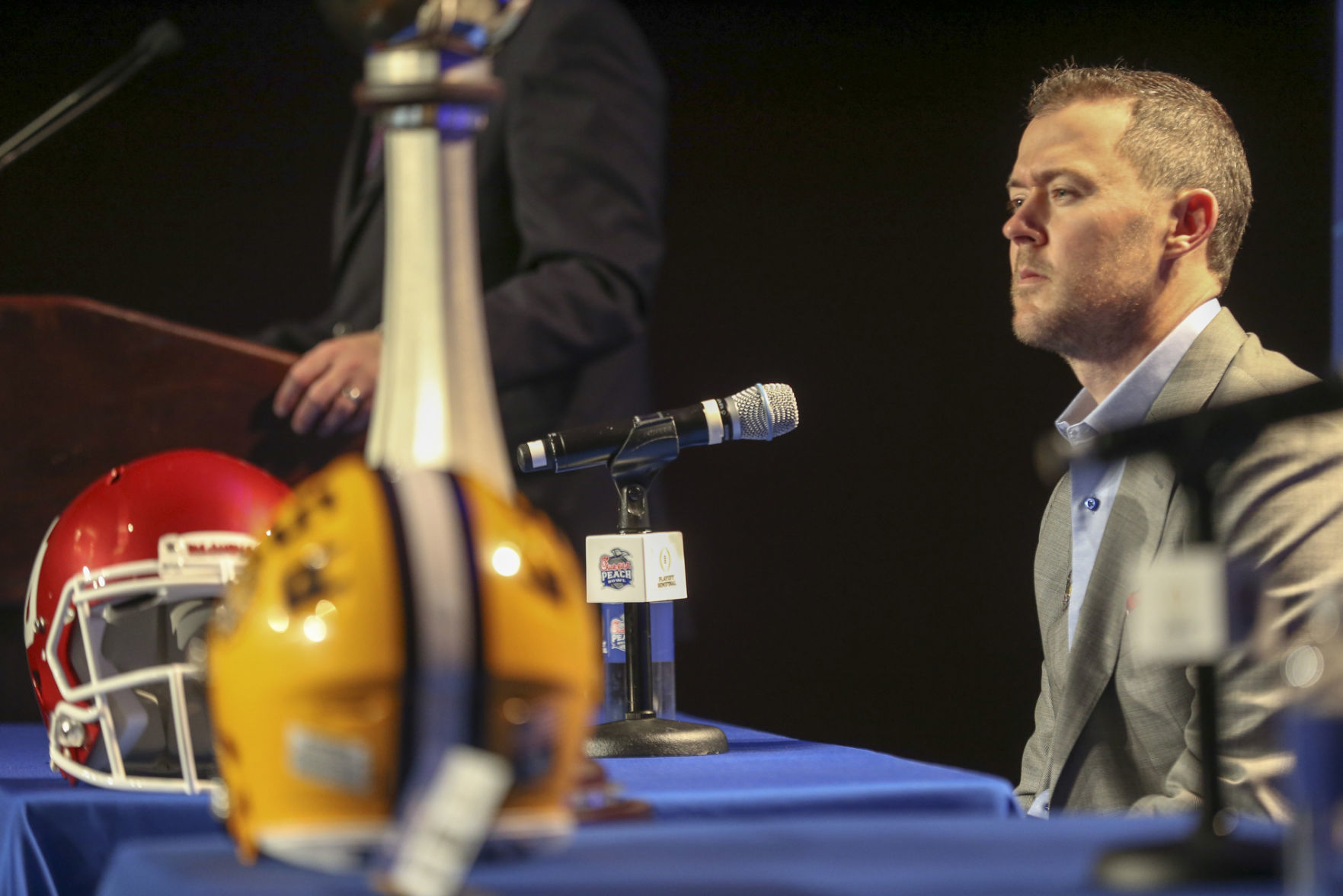 Peach Bowl Coaches Press Conference